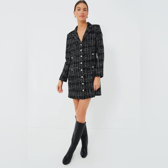 New ‎ Dress
POMANDER PLACE

Black Tweed Stacie Dress - Picture 3 of 10
